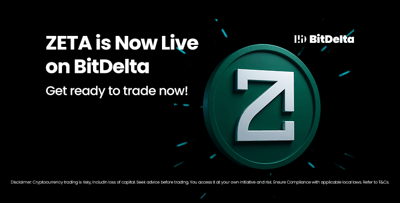 BitDelta Lists ZETA – Trade the Future of Cross-Chain