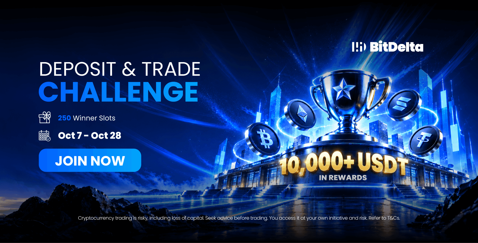 Deposit & Trade Challenge 