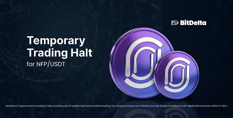 Temporary Trading Halt NFP/USDT